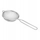 Peneira 10cm Diâmetro Por 23cm Comprimento Coar Polvilhar em Aço Inox